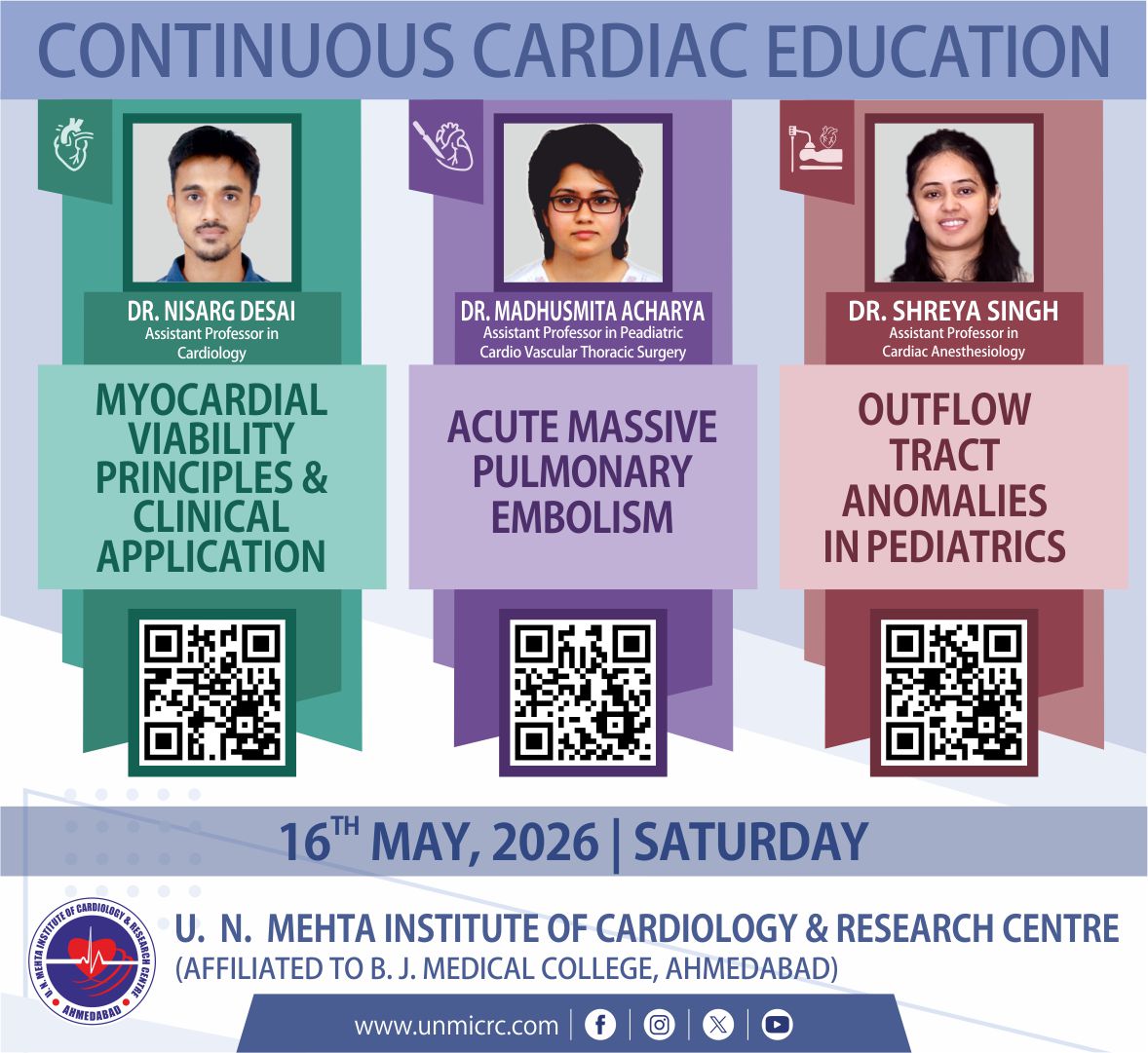 CONTINUOUS CARDIAC EDUCATION 16.05.2026