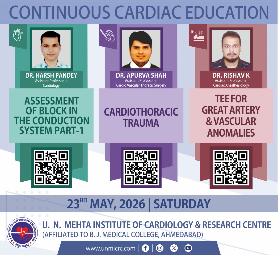 CONTINUOUS CARDIAC EDUCATION 23.05.2026