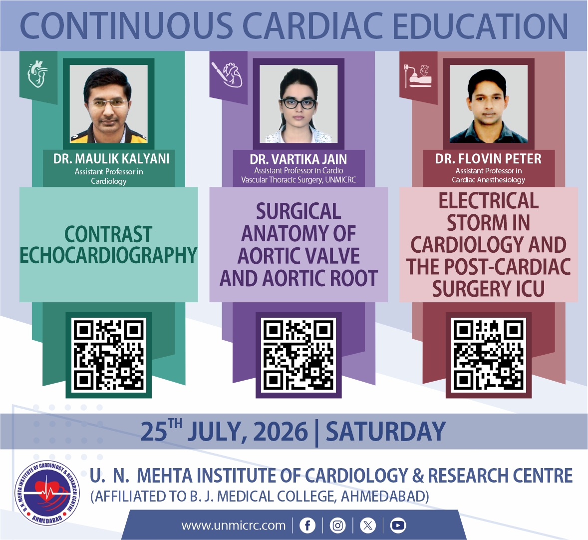 CONTINUOUS CARDIAC EDUCATION 25.07.2026