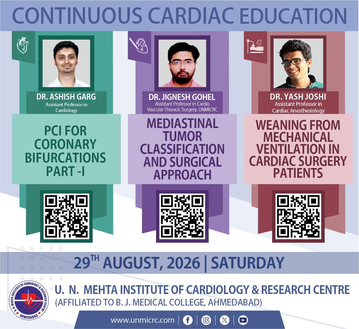 CONTINUOUS CARDIAC EDUCATION 29.08.2026