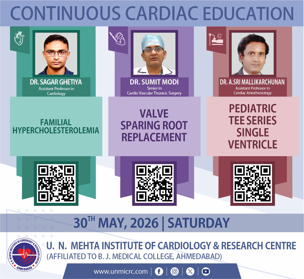 CONTINUOUS CARDIAC EDUCATION 30.05.2026