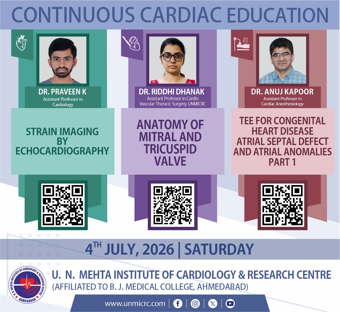CONTINUOUS CARDIAC EDUCATION 04.07.2026