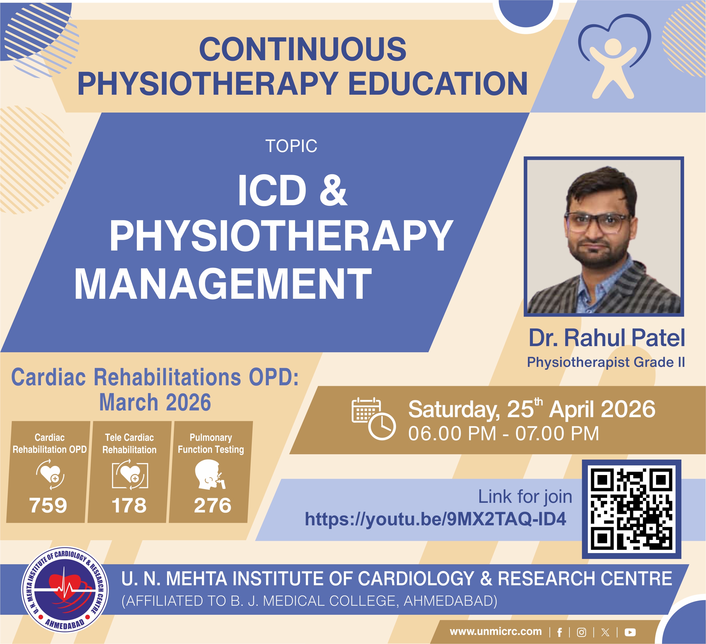 ICD & PHYSIOTHERAPY MANAGEMENT